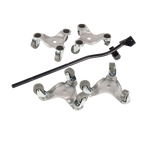 4 X All-purpose Dolly Metal Heavy Duty Furniture Mover Slider Set