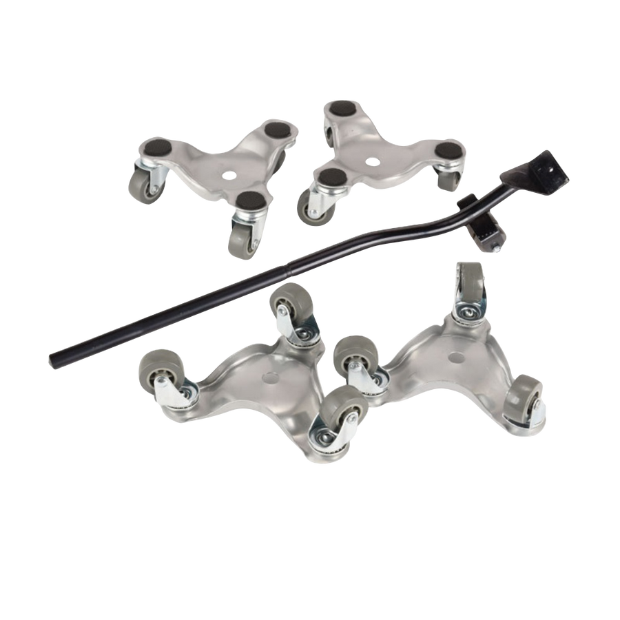 4 X All-purpose Dolly Metal Heavy Duty Furniture Mover Slider Set