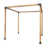 Roof Pergola Gazebo Shed Matte Black Steel Brackets DIY Kits