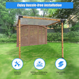 Roof Pergola Gazebo Shed Matte Black Steel Brackets DIY Kits - 45-Degree Angle