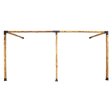 Roof Pergola Gazebo Shed Matte Black Steel Brackets DIY Kits