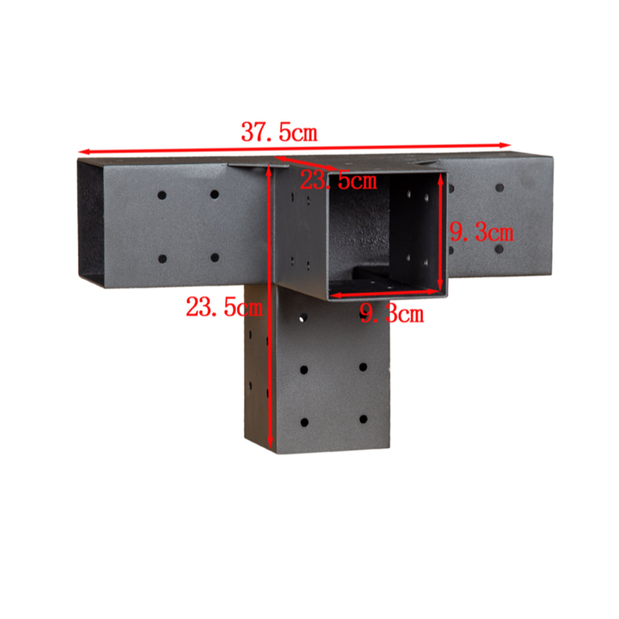 Roof Pergola Gazebo Shed Matte Black Steel Brackets DIY Kits