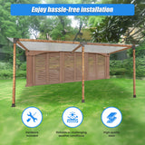 Roof Pergola Gazebo Shed Matte Black Steel Brackets DIY Kits