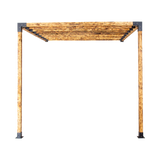Roof Pergola Gazebo Shed Matte Black Steel Brackets DIY Kits