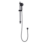 Hand Held Shower Rail Soap Dish Bathroom Set - Rear View