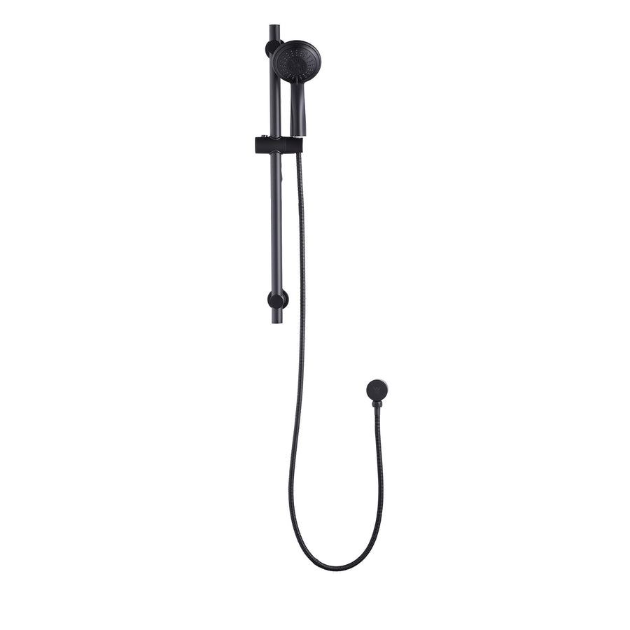 Hand Held Shower Rail Soap Dish Bathroom Set