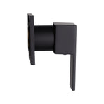 Bathroom Shower Bath Hot and Cold Square Mixer WATERMARK Certified in Black