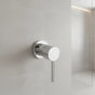 Single Round Shower Bath Mixer Tap Bathroom WATERMARK Approved