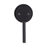 Single Round Shower Bath Mixer Tap Bathroom WATERMARK Approved - Top-Down View