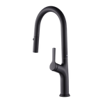 Kitchen Laundry Bathroom Basin Sink Pull Out Mixer Tap Faucet in Black
