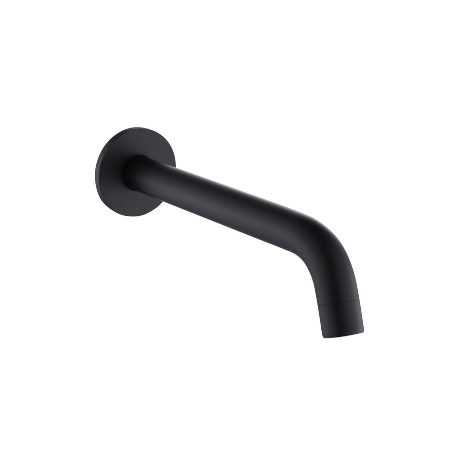220mm Bath Spout in Matte Black Finish