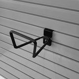 Garage Slatwall Retail Store Display Wall Mount Storage Deep Loop Hooks - Front View