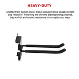 Garage Slatwall Retail Store Display Wall Mount Storage Double Hooks