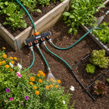 4-Way Water Distributor Garden Irrigation