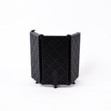 3 Panels Microphone Isolation Shield Mic Sound Absorbing Foam Reflector - Front View