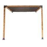 Roof Pergola Gazebo Shed Matte Black Steel Brackets and Black Screen DIY Kits - Extra Image