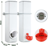 Chicken Bird Feeder Water Dispenser Automatic Waterer Poultry Food Drinker 4L - Extra Image