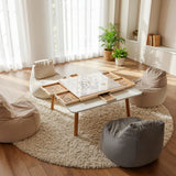 1500 Piece Rotating Wooden Jigsaw Puzzle Table 6 Drawers Board