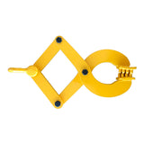 Steel Single Scissor Pallet Puller Clamp 1 Ton Capacity Pallet Grabber - 45-Degree Angle