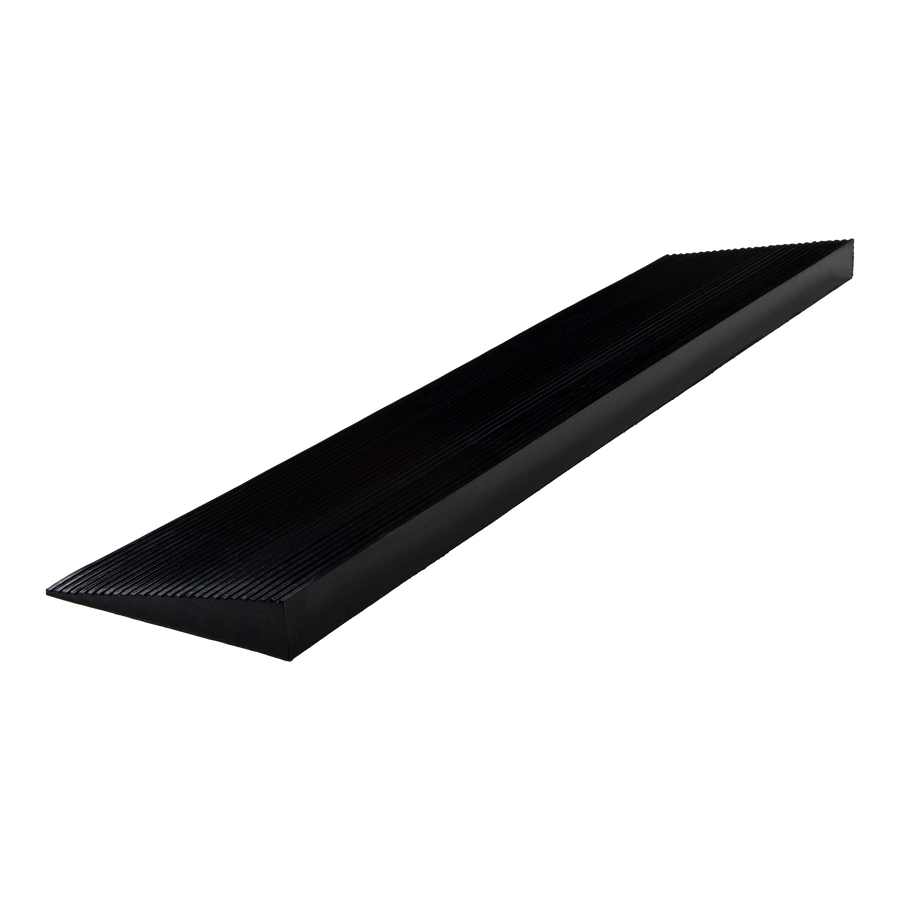 Cuttable Threshold Ramp Rubber Wheelchair Ramp Solid 4 cm Rise 90 cm Wide