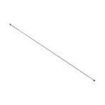1.5m Double Curtain Tracks Aluminium Rail & Brackets For Both Curtain and Sheer with ceiling and wall accessories