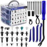 1000PCS Car Retainer Clips Auto Fasteners Push Trim Clips Pin Rivet Bumper Kit