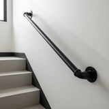 1m Handrail Stair Rail Grab Balustrade Staircase Banister + Installation Kit