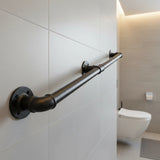 2m Handrail Stair Rail Grab Balustrade Staircase Banister + Installation Kit - 45-Degree Angle