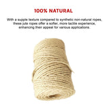 Sisal Rope Natural Jute Hemp Manila Twine Cord 5mm*100m - Extra Image