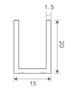 100cm Frameless Glass Bath Screen &ndash; Wall Channel with Stainless Steel Hinges in Nickel Finish