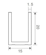 120cm Frameless Glass Bath Screen &ndash; Wall Channel with Brass Hinges in Nickel Finish