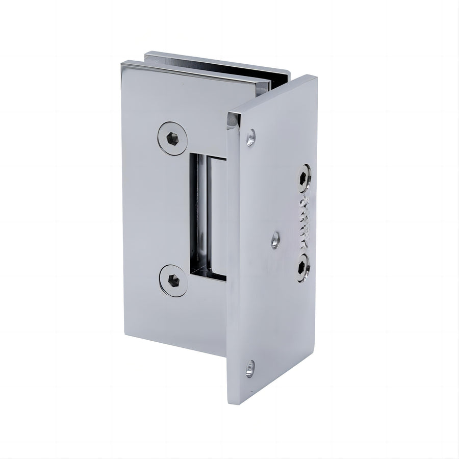 70cm Frameless Swing Bath Screen &ndash; Chrome Hardware with Stainless steel hinge for Modern Bathrooms