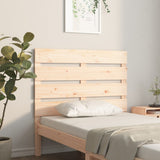 Headboard 75 cm Solid Wood Pine - Front View