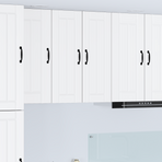 Wall Cabinet LUCCA White 30 x 31 x 80 cm Engineered Wood