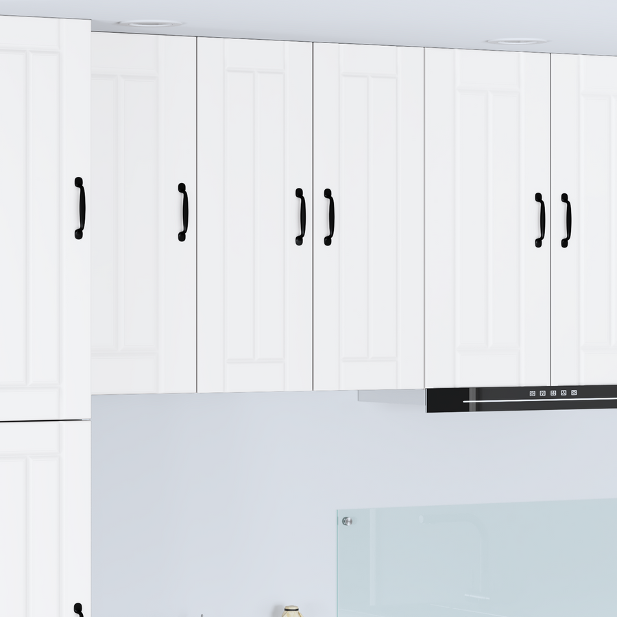Wall Cabinet LUCCA White 30 x 31 x 80 cm Engineered Wood