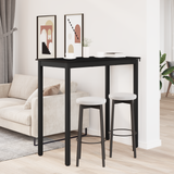 Standing Bar Table Engineered Wood - Top-Down View
