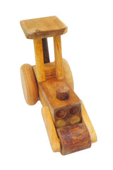 Natural timber stream roller - Front View