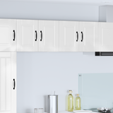 Wall Cabinet PORTO 2 pcs High Gloss White 60 x 31 x 40 cm