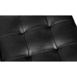 Cubed Stools Black - Side View