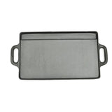 Grill Platter Cast Iron Reversible 50x23 cm