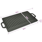 Grill Platter Cast Iron Reversible 50x23 cm