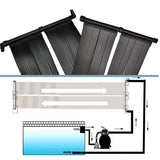 Solar Pool Heater Panel 80x620 cm - 45-Degree Angle