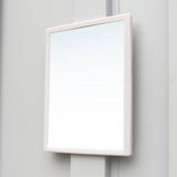 Locker Cabinet with 3 Compartments Steel 90x45x180 cm Grey - Rear View
