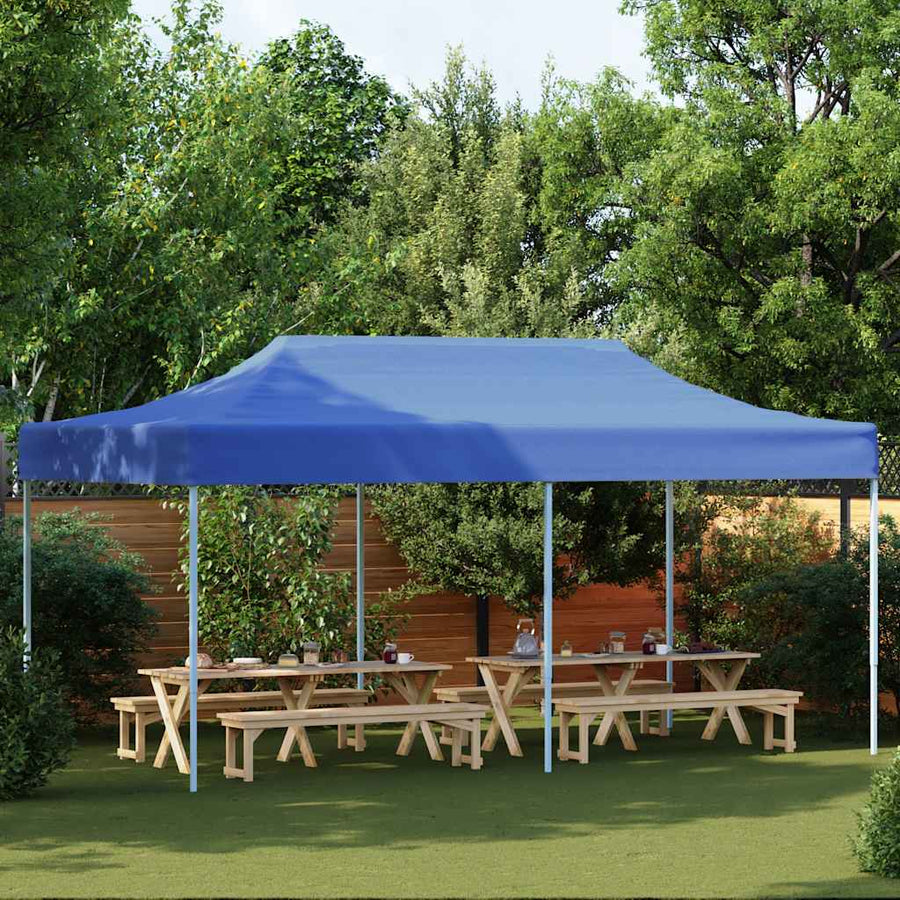 Foldable Tent Pop-Up 3x6 m Blue