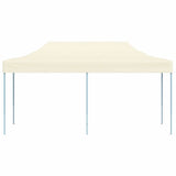 Foldable Tent Pop-Up 3x6 m Cream White