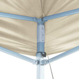Foldable Tent Pop-Up 3x6 m Cream White