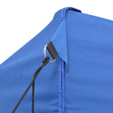 Foldable Tent Pop-Up 3x4.5 m Blue - Top-Down View