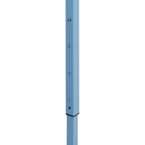Foldable Tent Pop-Up 3x4.5 m Blue - Close-Up Angle