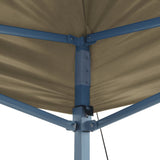 Foldable Tent Pop-Up 3x4.5 m Cream White - Side View