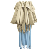 Foldable Tent Pop-Up 3x4.5 m Cream White - 45-Degree Angle